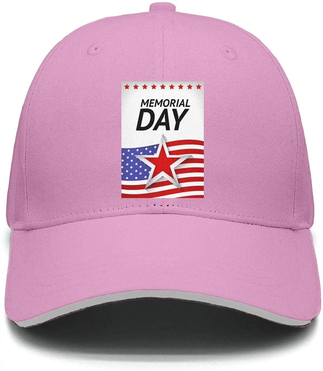 TSDFCMemorial Day американский флаг плакат Мужские Классные Регулируемые Сетки Дальнобойщик Хлопок Бейсболки Шапки