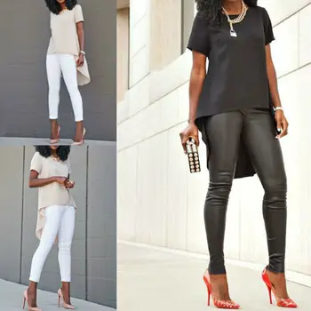 

Womens T-Shirt O-Neck Plus Size T-Shirt Chiffon Summer Top Casual Tee 5XL Spring Bikini Cover Up