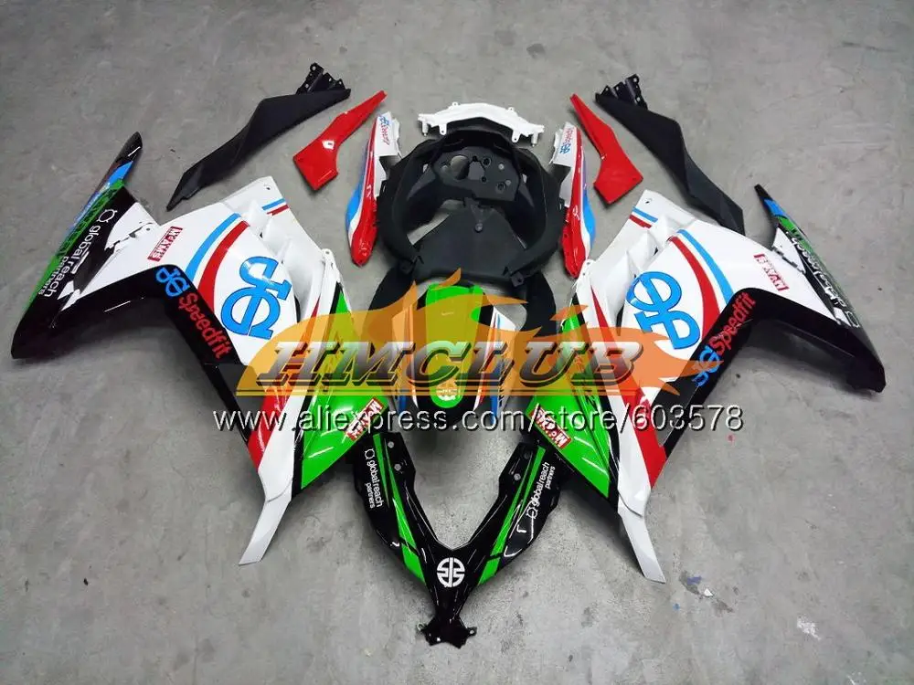 Инъекции для KAWASAKI NINJA ZX3R ZX 300R 13, 14, 15, 16 лет 25CL. 77 EX300 ZX-3R ZX300R 2013 винно-красный обтекатель - Цвет: No. 9