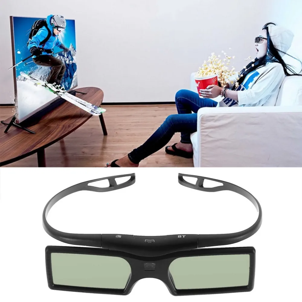 Новое поступление Bluetooth 3D затвора активные очки для 3D для samsung для LG tv HD tv Blue-ray плеер Прямая поставка