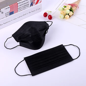 

50x Kid's Unisex Disposable 3-Layer Mouth Mask Anti-dust Mask Respirator