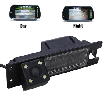 

NTSC PAL 4LED Car Rear View Camera Waterproof 1/4inch color CCD Cameras For Opel Astra H J Corsa Meriva Vectra Zafira Insignia