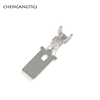 

20 pcs 7.8 mm auto wire blade terminal car connection pins brass male cable connector DJ615-7.8 8232-4238 G242