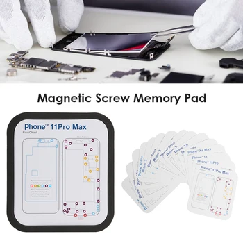 

15 in 1 Guide Magnetic Screw Memory Mat Figure Positioning Pad for iPhone