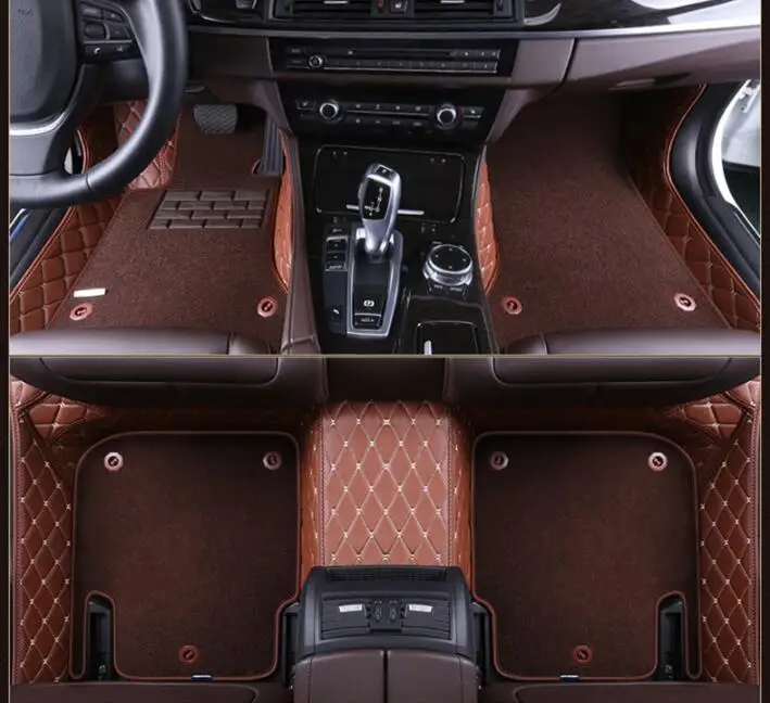 Проволочная Катушка Double Роскошные слякоть коврики для ног коврик для Land Rover Range Rover Vogue(6 цветов), 4/5 мест по EMS