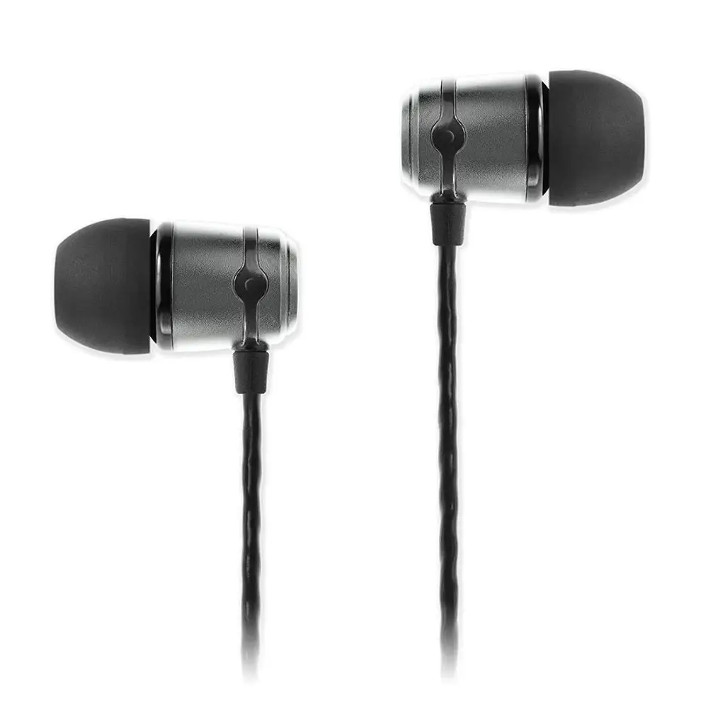 Проводные наушники SoundMAGIC E50 мощные басы Hi-Fi стерео спортивные совместимые с Apple и