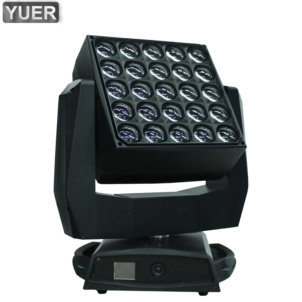 NEW 25X40W RGBW 4IN1 LED Wash Zoom Matrix Moving Head Beam Light DMX 512 DJ Disco Nightclub Party KTV Stage Professional