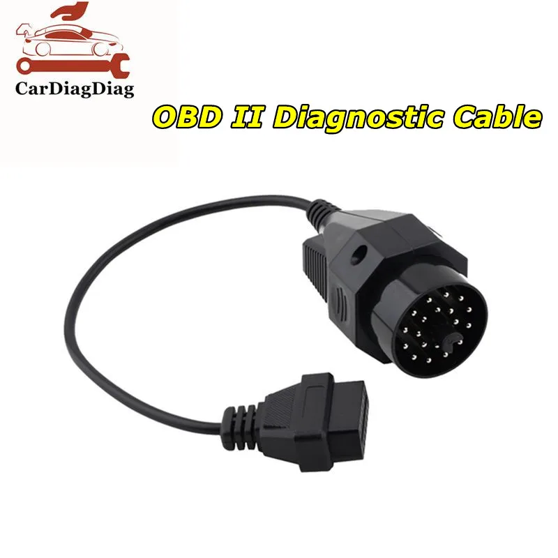 Car OBD 20pin to 16pin Extension Cable Connector II Adapter For BMW 20 Pin OBD2 16 PIN Female e36 e39 X5 Z3 | Автомобили и