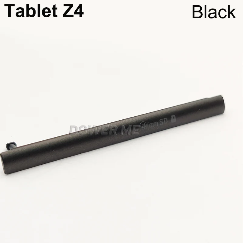 Чехол для порта Dower Me Micro SD слот для sim-карты пылезащитный Разъем для sony Xperia Tablet Z4 SGP771 10,1" - Цвет: Черный