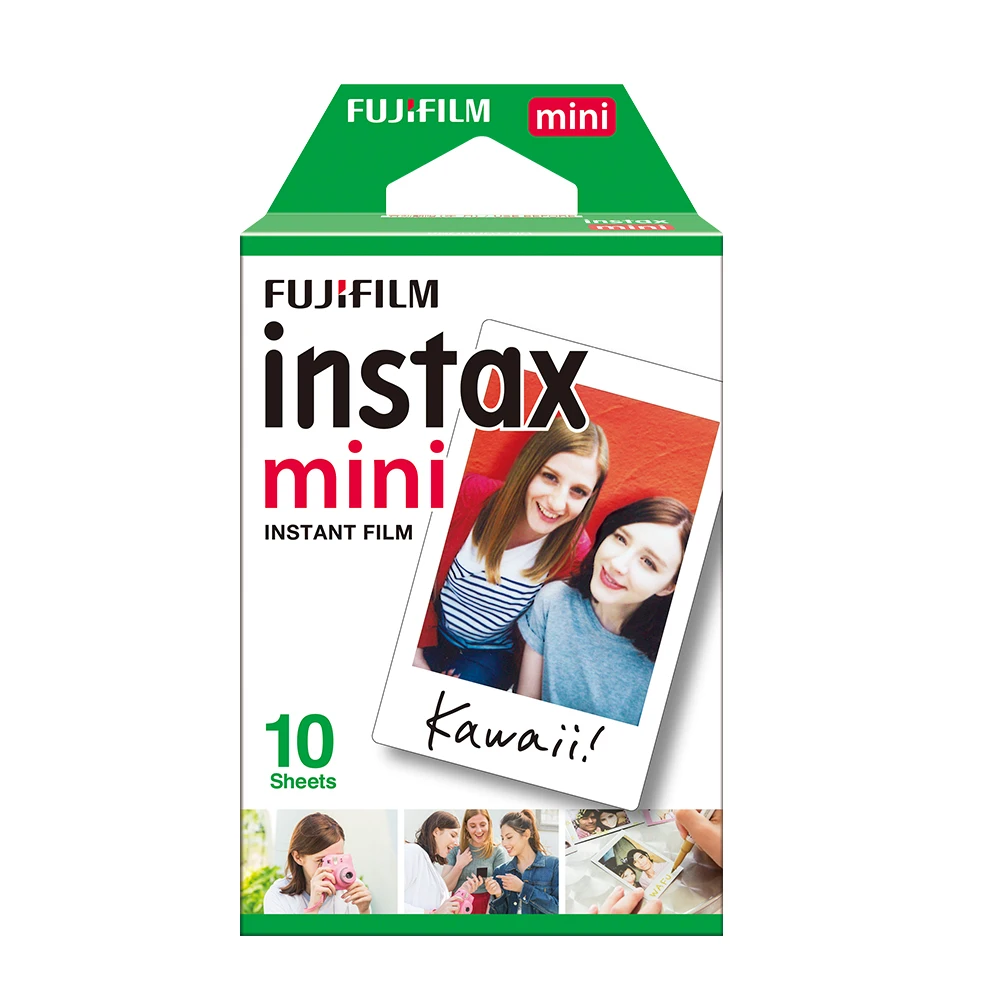 Фотобумага Fujifilm Instax Mini белая 10 200 листов фотобумага Мгновенной Печати для Fuji 9 8 25 90