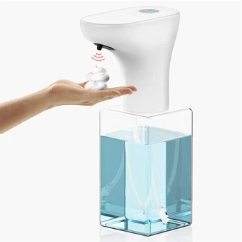 

250/450ml USB Rechargeable Foam Soap Dispenser Automatic Hand Sanitizer Soap Dispenser Pump Touchless Hand Washer