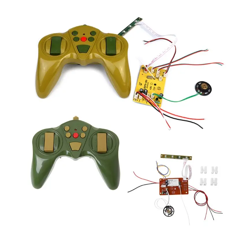 

6CH 2.4Ghz 30 Meter Radio Transmission Remote Control Receiver Board for DIY Tank Ship R7RB