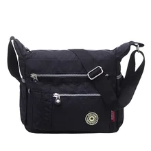 Женская нейлоновая тканевая сумка-мессенджер, Женская Повседневная сумка с цветочным рисунком, женская сумка-светильник, Холщовая Сумка, сумки через плечо