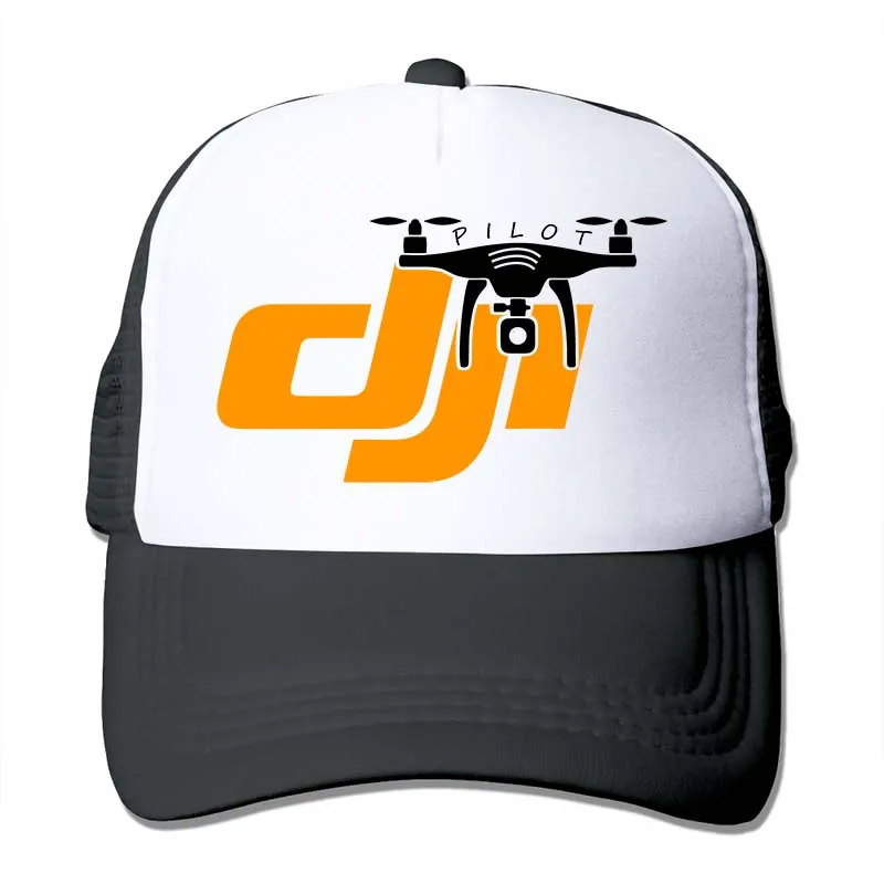 DJI PILOT бейсбольная кепка для мужчин и женщин, Кепка для водителя грузовика, модная Регулируемая Кепка - Цвет: 4-Black