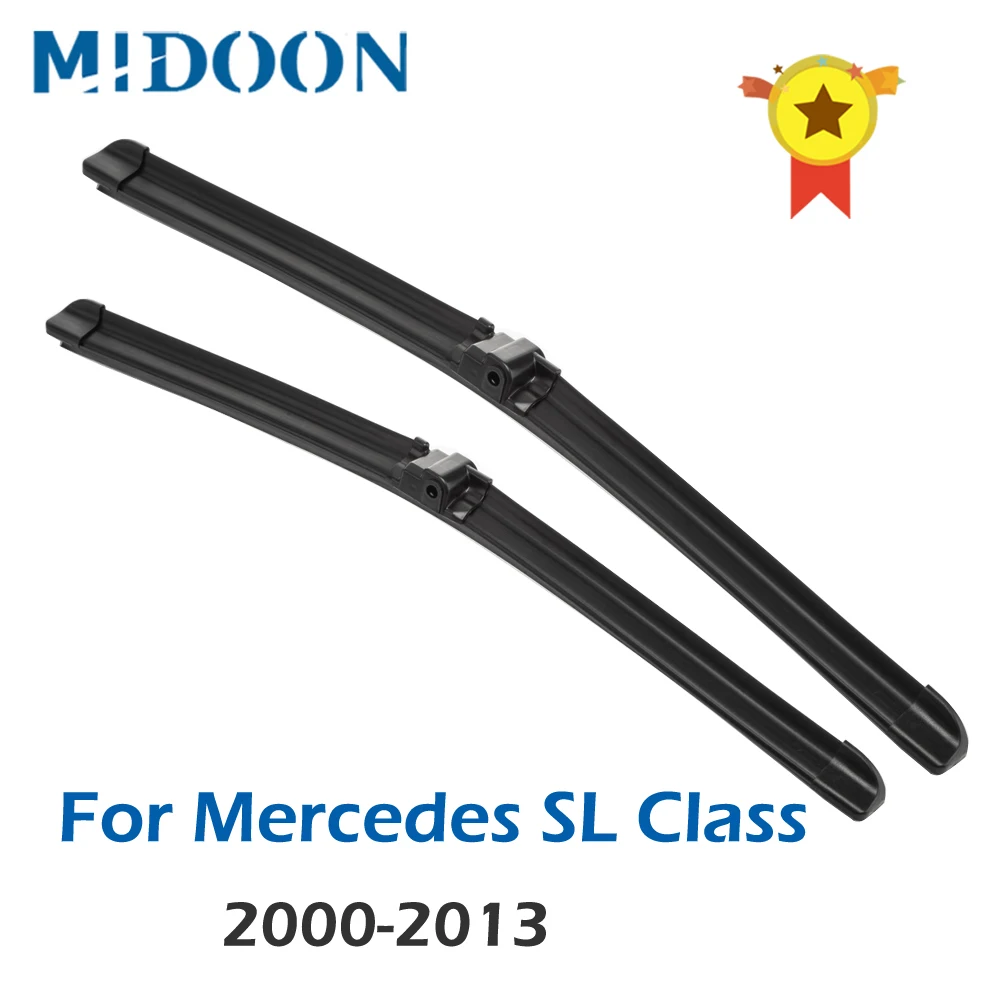 Щетки стеклоочистителя MIDOON для Mercedes Benz SL Class R230 боковые штифты 280 300 350 500 600 55 65