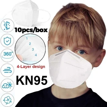 

Children Mask Childrens Four-Layer Anti-Virus Filter Kids Anti-dust Mouth Face Mask Kids Mask