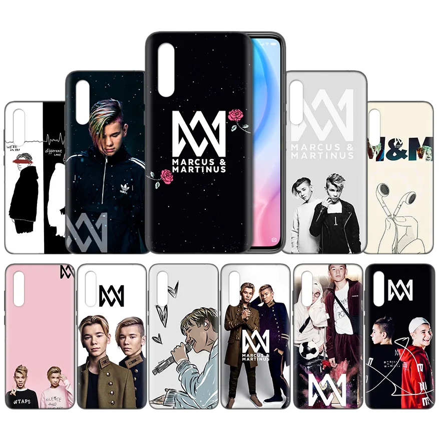 

Marcus Martinus Pattern Silicone Soft Case Coque for Xiaomi Mi A1 A2 A3 Lite Mi8 5X 6X 9T CC9 CC9E Pocophone F1 Fundas Capa