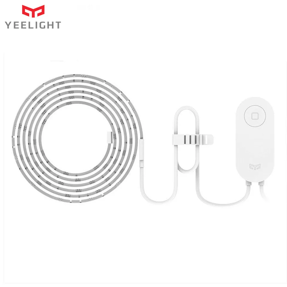 Yeelight Aurora Smart LightStrip 1S 2M to 10M LED RGB Colorful WiFi APP Remote Control Light Strip for Alexa Assistant Homekit