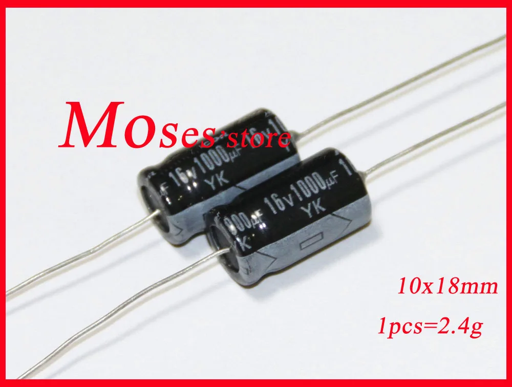 JH431FV 16v 1000 мкФ Axial 10x18mm (10 шт.) | Дом и сад