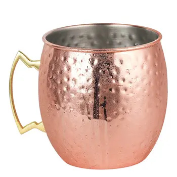 

Giant 5L Hammered Moscow Mule Mug Mega Mug Moscow Mule Ice Bucket Glasses Mug Stainless Steel Mugs for Party Bar