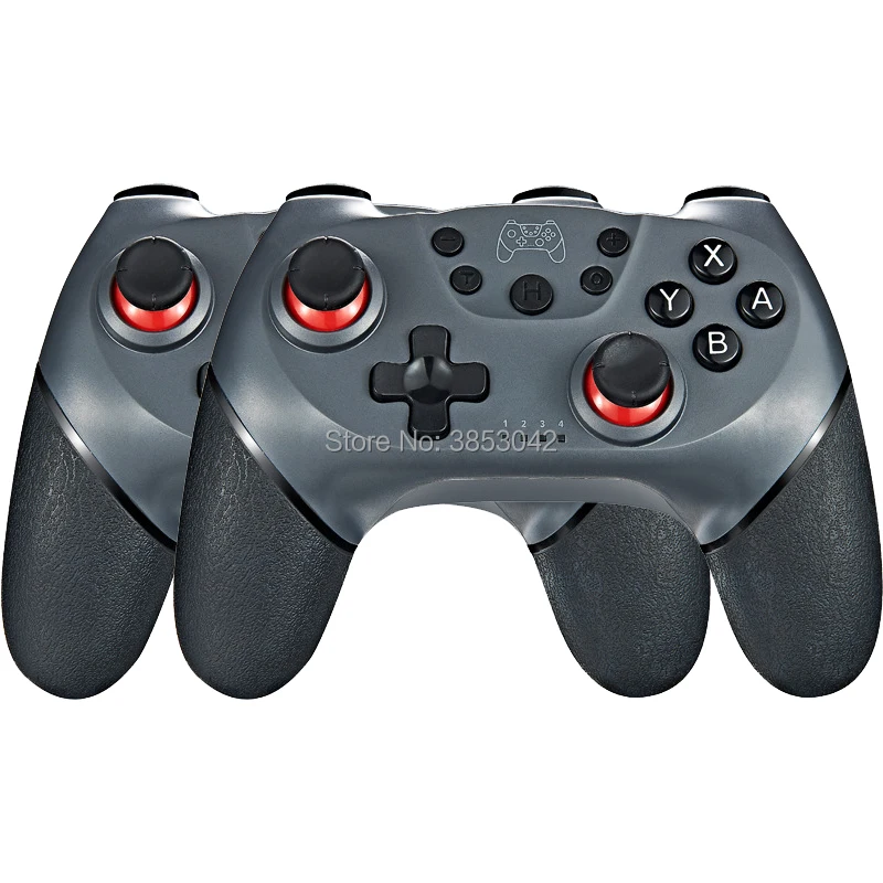 2pc GY 2 шт./1 шт. беспроводной Bluetooth контроллер для kingd Switch Pro геймпад для kingdoswitch аксессуары для игр - Цвет: 2pc GY