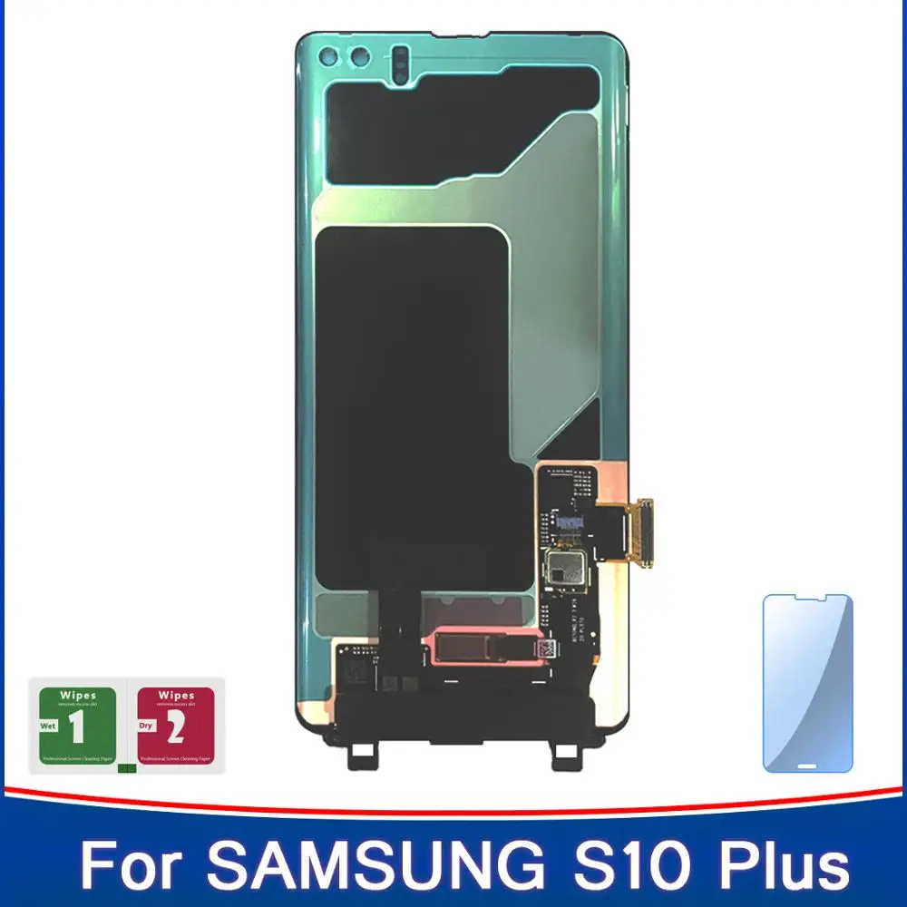 Новый оригинальный ЖК-дисплей S10 с рамкой для SAMSUNG Galaxy G973F/DS G973F G973 Plus G975 G975F G975F/DS