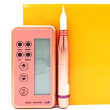 6-в-1 тату-машинка с ручкой профессиональный макияж кисти для макияжа татуировки ручка с экран дисплея подводка для глаз машинка для татуажа губ для боди-арта