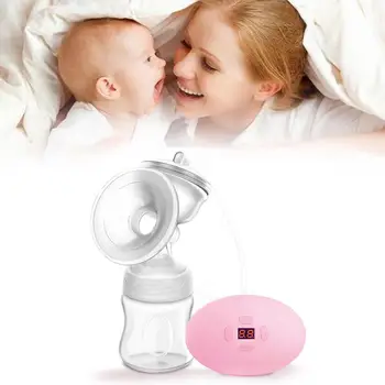 

Electric Baby Milk Breast Pumps Usb Powerful Suction Pump Cold Breast Bottle Nipple Tools Feeding Heat Pad With G6A7