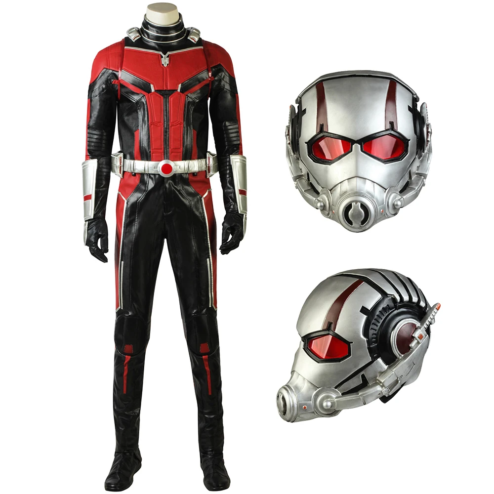 

Ant 2 Cosplay Superhero Costume Scott Lang Role-playing Battle Clothes Halloween Carnival Outfit Full Props With Mask