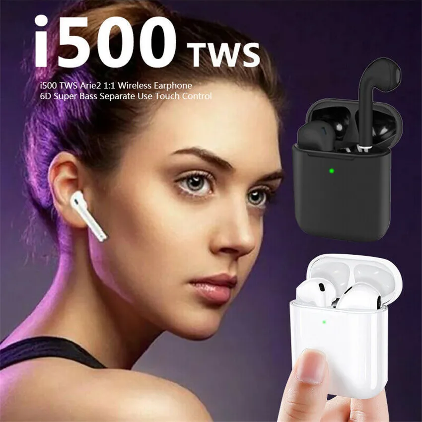 

i500 TWS Bluetooth Earphone Wireless Charging - ORIGINAL QUALITY