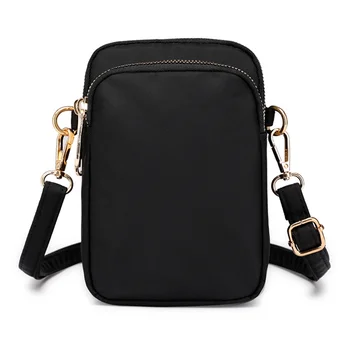 

Hot Selling Women Mini Cross-body Cell Phone Shoulder Bag Pouch Case Handbag Purse Waterproof Nylon -B5