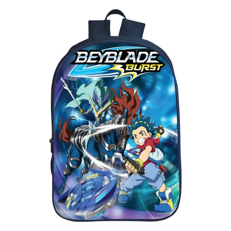 Мультфильм Beyblade Burst печатных подростков девочек школьная сумка для мальчиков 16 дюймов рюкзак для студентов школьный рюкзак для детей - Цвет: same as picture