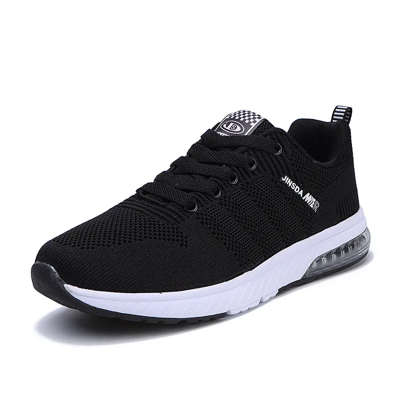 

2018 Summer New Style Versitile Fashion Outdoor Running Shoes Hollow out Knitted Air Cushion Sneakers Athletic Shoes Wholesale