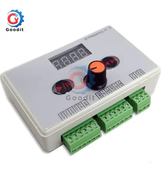 

DC 12V 24V Reversible Stepper Motor Speed Controller Stepping Governer Governor Pulse Signal Controller LED Display 40-200KHZ