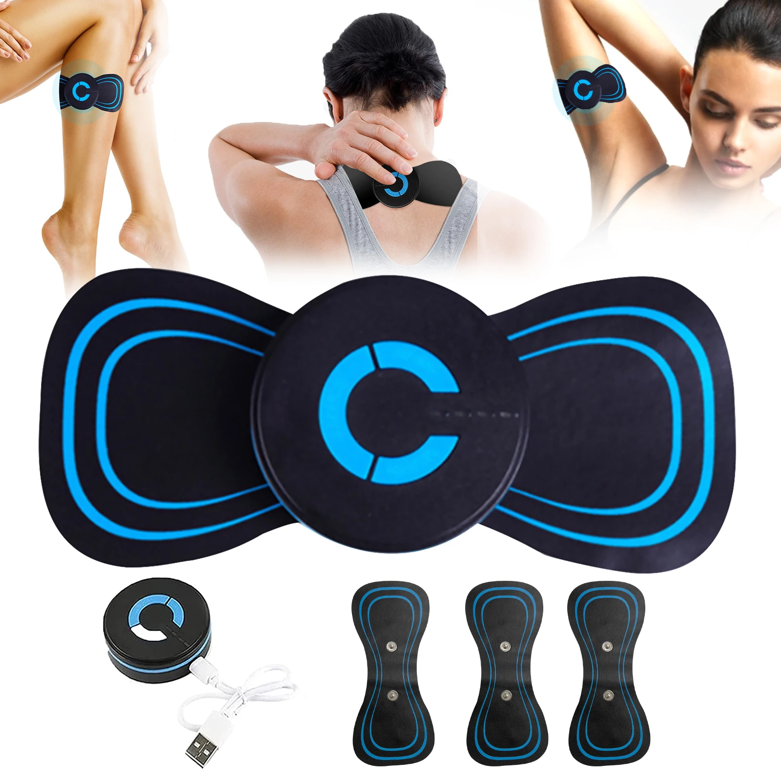 Portable Neck Massager Mini Electric Convenient Intelligent