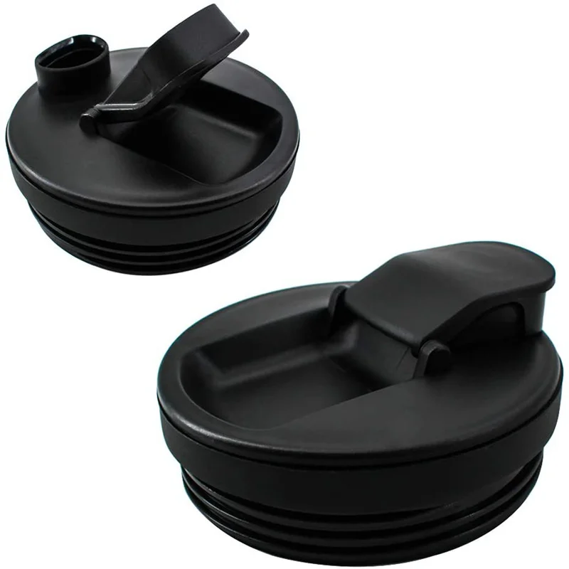 2 Packs 24OZ Replacement Blender Cups With Sip Flip Top Lids For Nutri Ninja Blenders