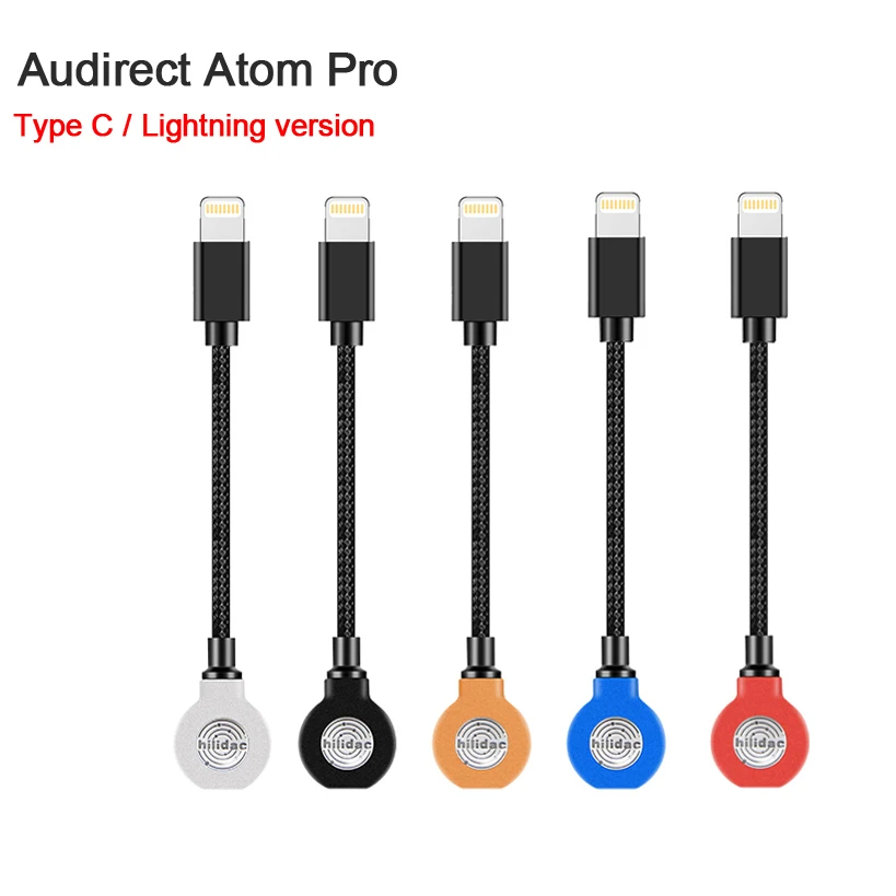 ЦАП и усилитель для наушников Hilidac Audirect Atom Pro с высоким разрешением поддержка MQA MFi