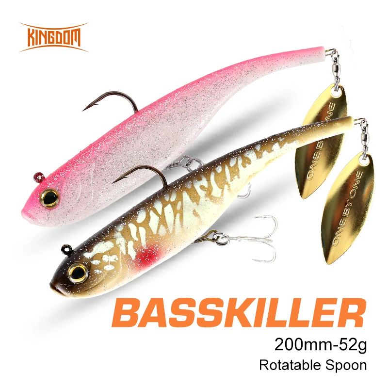 Тонущая рыболовная приманка KINGDOM высококачественные Искусственные Силиконовые