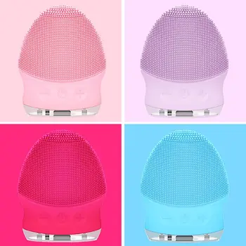 

8 Styles USB Charging Electric Silicone Waterproof Cleansing Instrument Beauty Pore Cleaner Face Wash Brush Massager