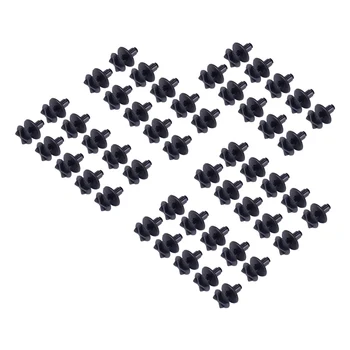

DWCX 50pcs Bumper Clips Fender Liner Wheel Arch Radiator Grille Shield Push-Type Retainer Fit For Ford W716510-S300 W716510S300