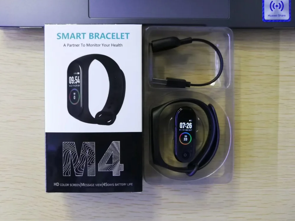 10 шт./лот M4 браслет Smartband браслет часы монитор сердечного ритма фитнес трекер активности кровяное давление Android Ios Спорт