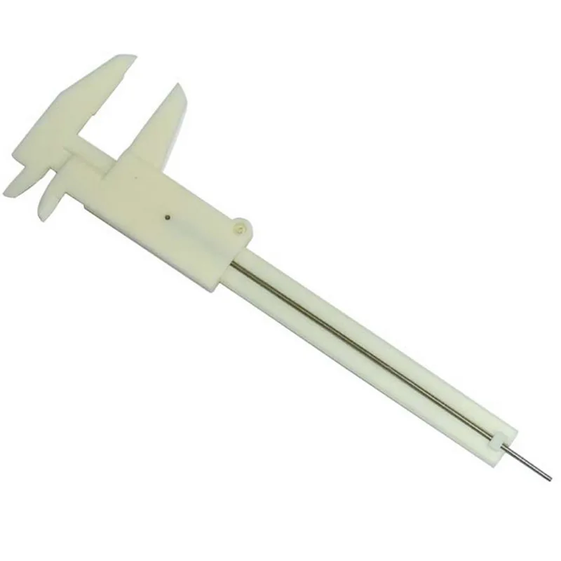 0-80 мм/150 мм 0,5 мм штангенциркуль двухуровневый Пластиковый штангенциркуль измерительная линейка DIY модель для изготовления студенческого мини-инструмента