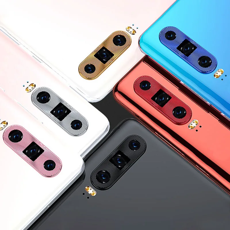 Для huawei P30 Pro P20 Lite Защита объектива камеры для huawei Nova 5T 5i 5 3 3i Honor 20 кольцо покрытие алюминиевая крышка объектива камеры