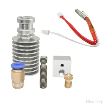 

1Set V5 J Head Hotend Extruder Hot End Kit for Anycubic I3 Me-ga 3D Printer Ju02 20 Dropship