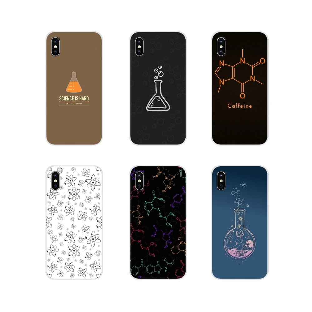 Чехлы для телефонов Samsung Galaxy S2 S3 S4 S5 Mini S6 S7 Edge S8 S9 S10E Lite Plus Atom Science chemicals|Бамперы| |
