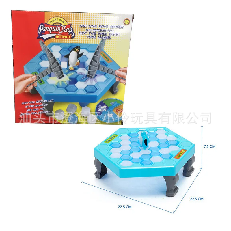 

Penguin Ice-Breaking Units Save Play Knock Penguin Parent And Child Interactive Game Children'S Educational Assembled Desktop Bu