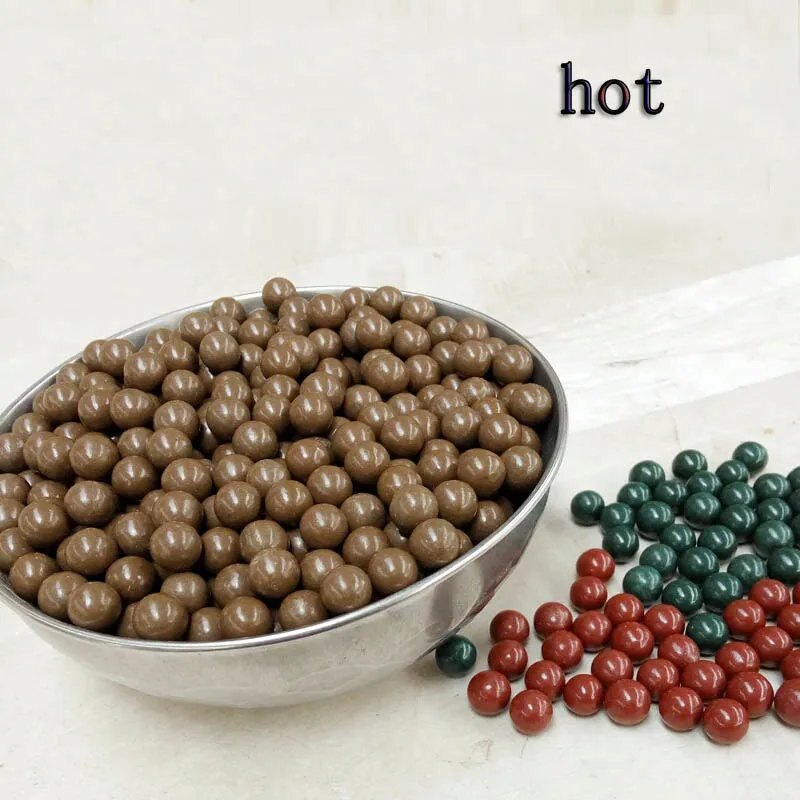 

1000 PCS Paintball Mud ball BB Balls For Catapult shooting Outdoor Hunting Bullet ammunition Slingshot Dedicated use Round beads