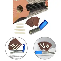 1 Set High Quality Guitar Polishing Set Smooth Surface Metal Guitar Sandpaper Set for Instrument Guitar Repair Tool