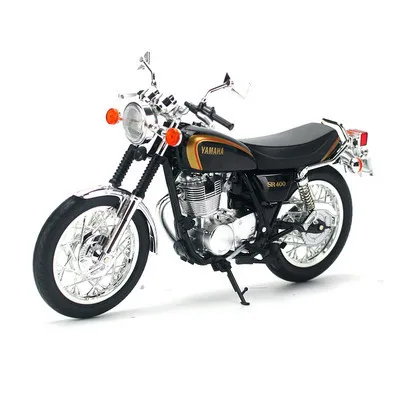 Классический 1/12 Fine Edition специальный литой металл Sr400/500 модель мотоцикла дома дисплей коллекция