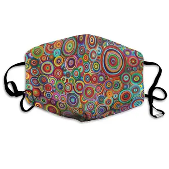 

AGRBLUEN Men Women Boys Girls Fashion Breathable Mouth Mask with Adjustable Ear Loops, Dustproof Half Face Mouth Mask